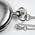 Miniatyrbillede 4 af 4: Lommeklokke - TD® - Kvarts - Sterlingsølv - 47mm - Unisex Pengar