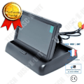 Miniatyrbillede 1 af 4: TD® Kamera Parksensor med 4,3" Foldbar TFT LCD Skærm til bageste bilkamera tilbehør
