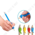 Miniatyrbillede 2 af 4: TD® 10 stk. Blyant greb, ergonomiske fingerledninger, skrivetilbehør til højrehåndede børn og studerende, forskellige farver