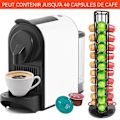 Miniatyrbillede 3 af 4: Porte kapsler dolce gusto original roterende display 40 styk støtte pladsbesparende skuffe opbevaring volumen kapacitet