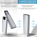 Miniatyrbild 3 av 4: TD® m2 NGFF NVme metall mobil hårddiskhölje Solid State hårddiskhölje Dual Protocol S ATA USB Extern
