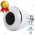 Miniatyrbillede 1 af 4: TD® Ampoule Smart Light Bluetooth LED-højttaler - trådløs stemmeboks Hvid - Multi-funktionel - Hvidt lys