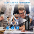 Miniatyrbild 3 av 4: TD® 1080P liten kroppskamera med bakre klämma Full HD Mini Bärbar Cykel Cykel Bärbar Videoinspelare Video Ljudinspelning