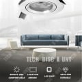 Miniatyrbillede 4 af 4: TD® Lampe Lumière spot loftlygte lys design elegant projektor væglampe høj effekt praktisk hjem dekoration bea