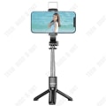 Miniatyrbild 1 av 4: TD® Mobiltelefon skönhetsskrivbord fällbart bluetooth selfie stick fyllningsljus mini portabel vibrato live stativ