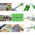 Miniatyrbild 2 av 4: TD® Multi-Purpose Cutter Alligator Grip Nitklämma skruvstäd 9 i 1 verktyg Rostfritt stål legeringsklämma