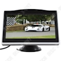 Miniatyrbild 4 av 4: Övervaka Ny TFT LCD 5,0 tum bilradar backkamera lättkörd husbil bakifrån högupplöst skärm