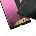 Pikkukuva 3 / 4: TD® Sopii Sony Z puhelimen mustalle LCD-näytölle kosketusnäyttökokoonpano C6603 C6606 näyttö
