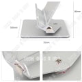 Miniatyrbild 2 av 4: TD® Universal Stand Dock Mobiltelefon Tablet Iphone Desktop Multi Angle 160 graders metall för enheter Fällbar switch