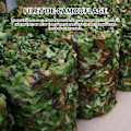 Miniatyrbillede 3 af 4: INN Camouflage net 6x4m militært camouflage net forstærket camouflage net forstærket militært camouflage net jungl