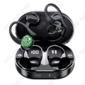 Miniatyrbild 1 av 4: TD® Bluetooth 5.3 Over-Ear Headset Smart Digital Display Superlång batteritid