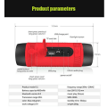 Pikkukuva 2 / 4: LCC®S1 Bluetooth vesitiivis monitoiminen stereokaiutin, kaiutin, 4000mAh, pyöräilyyn ja muihin urheiluihin - punainen Röd