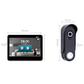 Miniatyrbild 3 av 4: Visual Doorbell - TD® - 5000mAh - Full Touch Screen - Infrarött nattseende