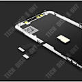 Miniatyrbild 4 av 4: Komplett LCD-skärm för iPhone XR 6.1 tum - Touchglas monterat + LCD-skärm + Chassi + med verktyg - Svart
