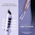 Miniatyrbillede 3 af 4: TD® Elektrisk roterende spiral automatisk krøllejern tourmaline keramik krøllejern konstant temperatur dobbelt isolation 21-30