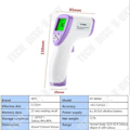 Miniatyrbillede 4 af 4: TD® Digitale infrarød kontaktløs pande-termometer til baby, voksne, børn