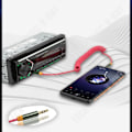 Pikkukuva 3 / 4: TD® Autoradio Bluetooth 12V MP3-soitin autoon Handsfree Bluetooth-auton äänikeskuksen muutos