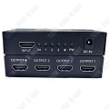 Pikkukuva 2 / 4: TD® HDMI Jakaja Yksi tulo, neljä lähtöä 4K*2K Video- ja audioreititin Sopii HD-, DLP- ja LCD-projektoreille