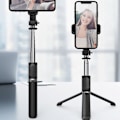 Miniatyrbillede 3 af 4: Støtte til TD® Bluetooth All-in-One Tripod Live Selfie Stick