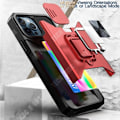 Pikkukuva 2 / 4: TD® Puhelinripa iPhone 13 Pro, korttirengas, puskurin ikkuna, auto, pudotusvastainen suojakuori
