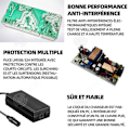 Miniatyrbillede 3 af 4: INN Oplader til elektrisk scooter oplader lotus hoved 42V 3A strømadapter strømoplader strømforsyning opplader