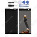 Miniatyrbillede 1 af 4: TD® Passer til Sony XA2 sort mobiltelefon LCD-skærm montering touchscreen H4233 H4213 display