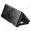 Miniatyrbillede 2 af 4: Telefonetui - TD® - S9 - Vertikalt spejl - Smart vindue - Sort akryl