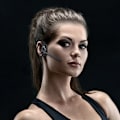 Pikkukuva 2 / 2: TD® 165mAh luuranko-ääni Bluetooth-kuulokkeet audio-ohjaimella Bluetooth-kuulokkeet