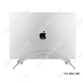 Miniatyrbild 3 av 4: TD® Flat Stand - Tablettbas / Hållare - 11*26mm - Halkfri - Böjd design - Aluminium pengar