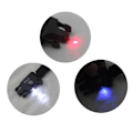 Miniatyrbillede 2 af 4: Nødbracelet til camping udendørs, campingudstyr, overlevelsesarmbånd, multifunktionelt vævet infrarød laserarmbånd.