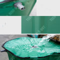 Miniatyrbillede 3 af 5: Regnvandsopsamling Opbevaringsfad til udendørs have Foldbar multifunktionel spand i PVC Regnvandsopsamling 750L