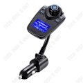 Miniatyrbillede 1 af 4: TD FM-transmitter med 1,44" skærm, FM-transmitter Bluetooth, understøtter SD- og TF-kort, Bluetooth-adapter til bil, biladapter