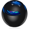 Miniatyrbild 1 av 4: Bluetooth-högtalare - TD® - CL6306 - Svart - Bärbar högtalare - Integrerad subwoofer Svart