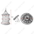 Miniatyrbild 4 av 4: TD® Utomhus flytkraftsfisknät tre omgångar hopfällbar bärbar fiskbur multi-flytande bollfiskeredskap