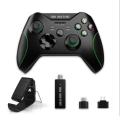 Miniatyrbillede 1 af 4: Spilkonsol-controller - TD® - Trådløs - Bluetooth - Vibration - Kompatibel med Xbox Svart