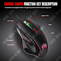 Pikkukuva 3 / 4: Souris Gaming - Teknologiatarjous - TD 7 Nappia - LED-taustavalaistus - Ergonominen - Langallinen