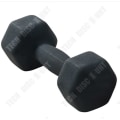 Miniatyrbillede 3 af 4: TD® 2pcsEt par små håndvægte med sort prikket overflade til kvinder, et par fitnessudstyr til børn derhjemme