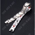 Miniatyrbillede 3 af 4: TD® Armbånd Galvanoplastik Magnet Par Titan Stål Armbånd Personlighed Smykker Mand Metal Justerbar Bånd Justerer