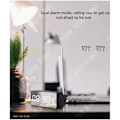 Miniatyrbild 3 av 4: TD® trådlös högtalare/ telefonladdare/ Smart gör-det-själv Bluetooth-klockprojektion