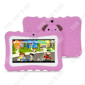 Miniatyrbillede 1 af 4: TD® Tablet til børn 7 tommer 1024*600 Touchskærm Musik- og videolæsning Med front- og bagkameraer