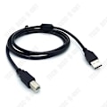 Miniatyrbillede 1 af 4: USB 2.0 Printer Kabel 2m Høj Hastighed Ren Kobber Firkantet Port A-B Computer til Scanner Kabel USB Computer til Printer Kabel Sort