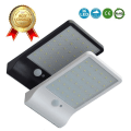 Miniatyrbillede 1 af 4: LCC® - HIGH-TECH & VELVÆRE - Solarlampe 36 LED med bevægelsessensor - Sort - Udendørs Svart