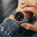 Miniatyrbillede 3 af 4: TD® Quartz Armbåndsure Casual og Business Series Mesh bælteur gaver til mænd 460024