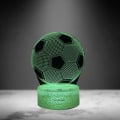 Miniatyrbillede 4 af 4: Football TD®3D Creative Vision D natlampe stéréo atmosfære natlampe i akryl med berøringskontakt Svart