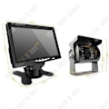 Miniatyrbillede 3 af 4: TD® Trådløs ekstern monitor 7 tommer 2.4G / skrivebordsmonitor 7 tommer stor lastbilmonitor