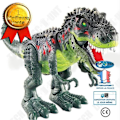 Miniatyrbillede 1 af 4: TD® Elektrisk Dinosaurlegetøj, Simulation Tyrannosaurus Rex Model, Simulerende Musik - Gave Til Børns Fødselsdag eller