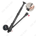 Miniatyrbillede 1 af 4: TD® Cykelpumpe Bærbar cykelpumpe Til alle cykler Tryk 300PSI Cykelpumpe med multifunktionelt manometer