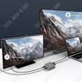 Pikkukuva 3 / 4: TD® 4K HDMI-muunnin 1080P Korkean resoluution muunnin matalaan resoluutioon äänen erottelulla Plug and Play laajasti yhteensopiva