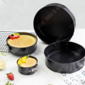 Miniatyrbild 4 av 4: TD® non-stick belagd tårtform, kakform set, chiffong kakform, låspanna