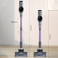 Miniatyrbillede 3 af 4: Hånvakuum - TD® - 2200mAh - 250W - 0,8L - Opladningstid 4-5 timer